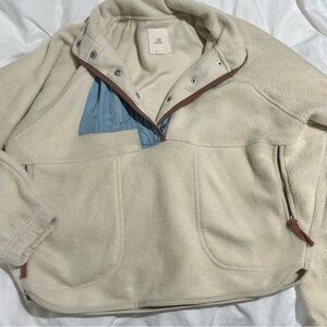 Thread & Supply Cream and Blue Women's Sweater